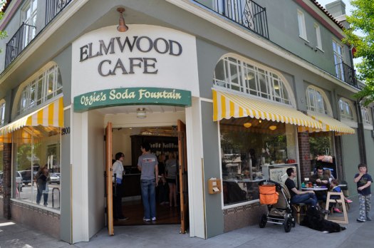 The Elmwood Café on College at Russell has a storied history. Photo: Tracey Taylor